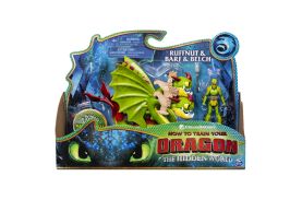 Dragons 3 figurina ruffnut cu barg si belch