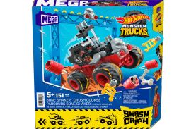 Hot wheels monster truck mega set constructie cursa bone shaker crush