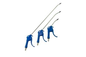 Set 3 pistoale pneumatice de suflat aer, 100/300/500 mm