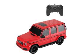 Masina cu telecomanda mercedes-benz g63 rosu scara 1 la 24