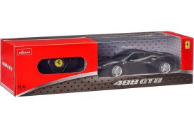 Masina cu telecomanda ferrari 488 gtb negru scara 1 la 24