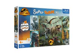 Puzzle trefl primo super shape xxl 160 jurassic world dinozauri neobisnuiti