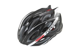 Casca Force Bull negru/alb S-M (54-58 cm)