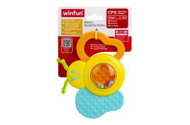 Winfun zornaitoare fluturas cu jucarie de dentitie