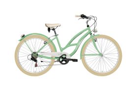 Bicicleta Adriatica Cruiser Lady 26 6V Verde 45 cm