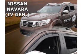 Paravanturi Heko Compatibile NISSAN Navara 2014-Prezent Pick-Up - fata si spate