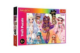 Puzzle trefl 160 rainbow high fetele cochete