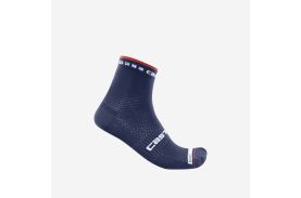 Sosete Castelli Rosso Corsa PRO 9 Indigo L/XL 40-43