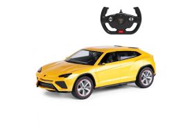Masina cu telecomanda lamborghini urus galben cu scara 1 la 14
