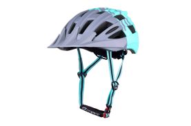 Casca Force Corella MTB gri/turcoaz L-XL (57-61 cm)