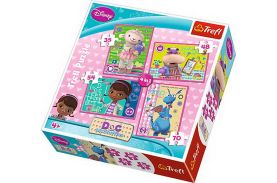 Puzzle trefl 4in1 doctorita plusica