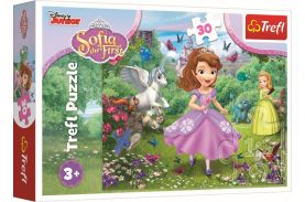 Puzzle trefl 30 printesa sofia in gradina