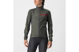 Jacheta de vant Castelli Squadra Stretch W de dama Kaki XL