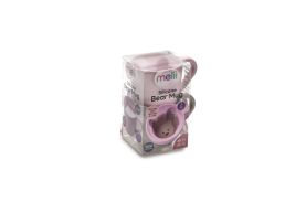 Set 2 cani copii design interior urs, melii, roz&mov
