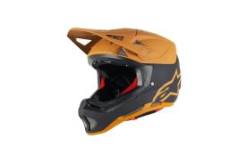 Casca Alpinestars Missile Tech Racer Helmet Black Dark Gold Matt M