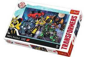 Puzzle trefl 100 transformers echipa autobotilor