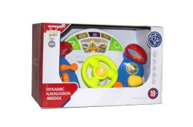 Consola bebe bord masina cu volan muzical si cu multe functiuni