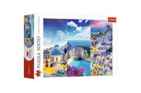 Puzzle trefl 3000 vacanta in grecia