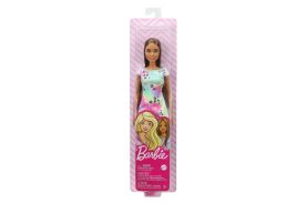 Papusa barbie satena cu tinuta inflorata