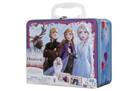 Set 2 puzzle-uri frozen2 in gentuta metalica