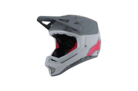 Casca Alpinestars Missile Tech Racer Helmet Light Gray Dark Gray Matt M