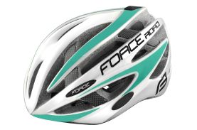 Casca Force Road, alb/turcoaz L-XL (58-63 cm)