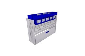 Sistem mobilier modular pe partea stanga Provan 57-1-102-00 pentru CITROEN Berlingo 2018, ampatament L1 (2785 mm), inaltime H1 (1796 mm)