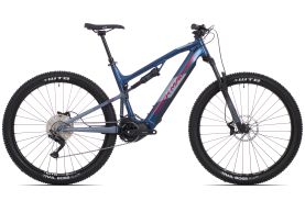 Bicicleta Electrica Rock Machine Blizzard INT e30-29 29 Matte Metallic Navy/Red/Grey 15.0 - (S)