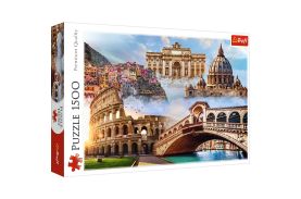 Puzzle trefl 1500 locuri favorite din italia