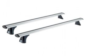 Bare transversale din aluminiu CRUZ Airo T108, 924-771, pentru Volkswagen Vento sedan 4d (standard roof) (1991 -> 1999), Sistem cu prindere pe plafon normal