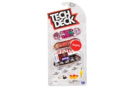 Tech deck pachet 4 piese fingerboard revive 9.6cm