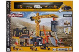 Majorette pista creatix construction 5 masinute volvo
