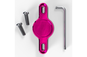 Suport Apple AirTag pentru cadru Muc-Off Secure Tag Holder V2 Roz