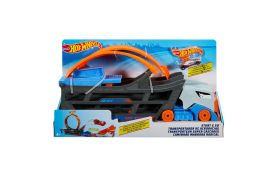 Hot wheels camion cu pista de lansare stunt n go