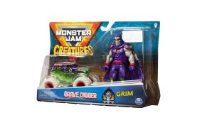 Monster jam macheta groparul si grim