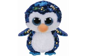 Plus ty 15cm boos pinguinul payton cu paiete