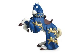Papo figurina calul regelui richard albastru
