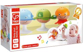 Hape set 3 zornaitoare muzicale cu ventuza