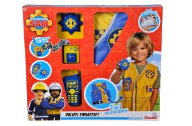 Pompierul sam set de interventie cu vesta cu 2 fete