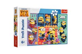 Puzzle trefl 160 despicable me 4 lumea minionilor