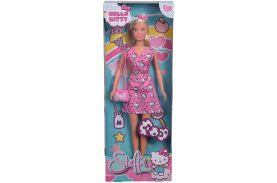 Papusa steffi love hello kitty fashion roz inchis
