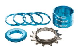 Kit single speed Reverse 13T albastru deschis