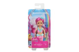 Barbie dreamtopia papusa chelsea sirena roz