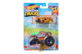 Hot wheels monster truck si masinuta metalica haul y'all