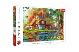 Puzzle trefl 500 cabana langa rau