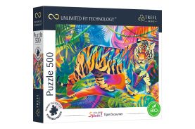 Puzzle trefl uft 500 intalnire cu tigru