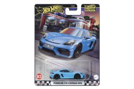 Hot wheels premium boulevard masinuta metalica porsche 718 cayman gt4 scara 1:64