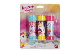 Set unicorn 3 tuburi baloane de sapun