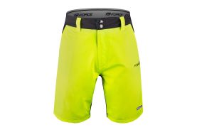 Pantaloni Force Blade MTB cu sub-pantaloni cu bazon Negru/Fluo XXL