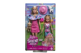 Barbie si stacie set papusa barbie si papusa stacie iubitoare de catei